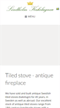 Mobile Screenshot of lindholm-kakelugnar.com